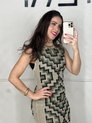 vestido de crochê