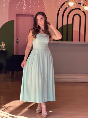 vestido boneca linho