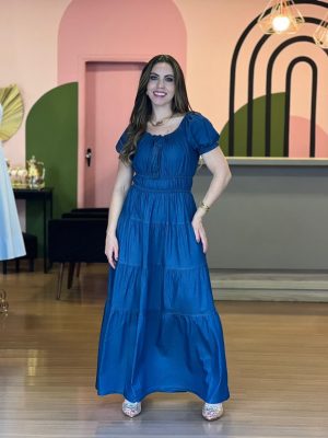 vestido jeans luna